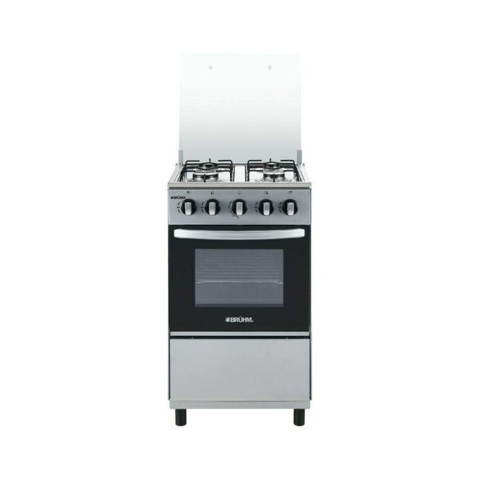 Bruhm Cuisinière à Gaz 4 Feux 50x50cm - Image 1