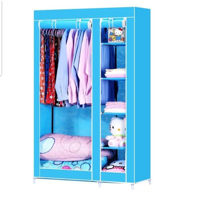 Generic Armoire Penderie 2 Battants Bleu 110 45 75 Cm Prix