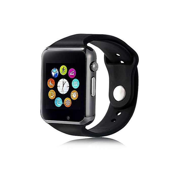 Generic Montre Connectée Tactile Compatible Iphone/Android - Noir - Prix  pas cher | Jumia SN