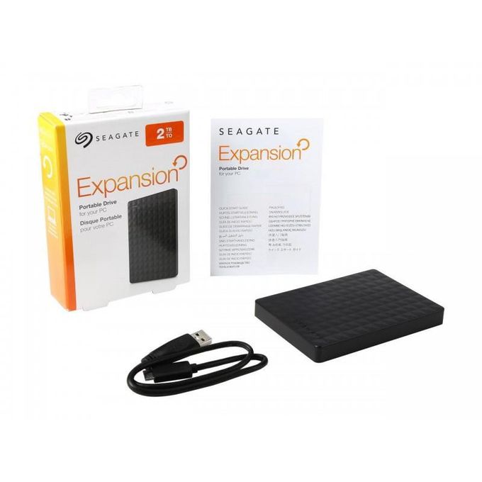 SEAGATE Disque dur externe 1To NEW EXPANSION - Noir pas cher 