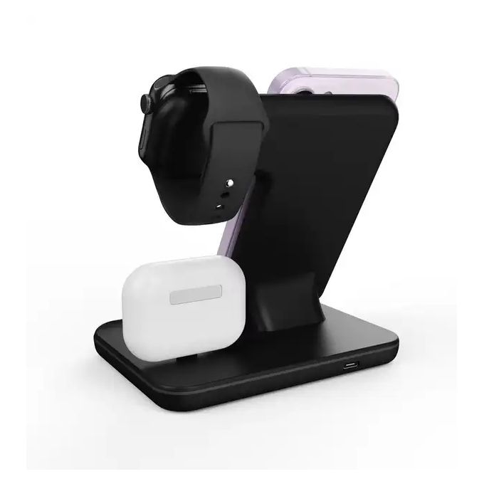 Chargeur Induction 3en1 Pour Iphone, Apple Watch Et Airpods à Prix Carrefour