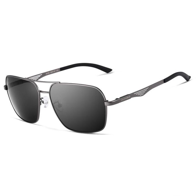 VEITHDIA Stainless Steel Polarized Men s Square Vintage Sun