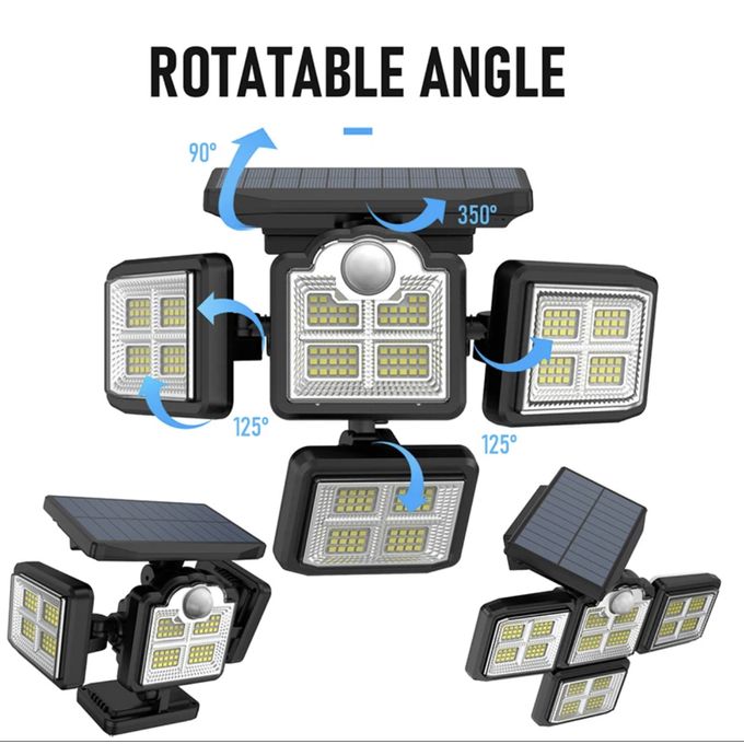 Lampe solaire détecteur de mouvement – Marketfaik