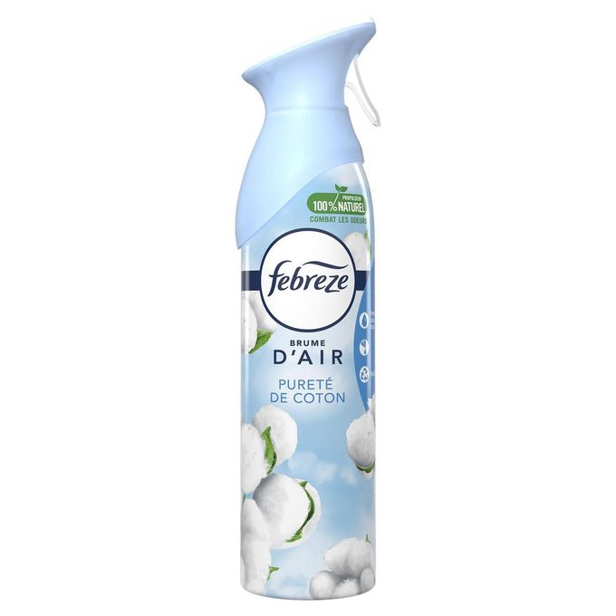 LOT DE 3 - FEBREZE Zéro% Désodorisant en spray Parfum Mandarine - 0% gaz -  300 ml - Cdiscount Au quotidien