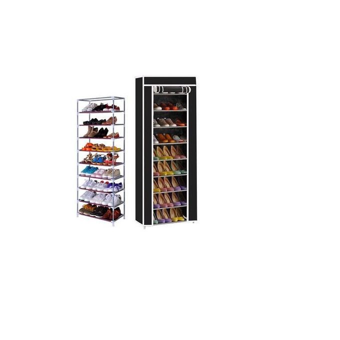 White Label Etageres A Chaussures Meuble Rangement Chaussure Armoire Placard Avec Housse Prix Pas Cher Jumia Sn