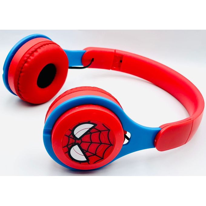 Wireless Casque audio enfant - Spiderman - Prix pas cher