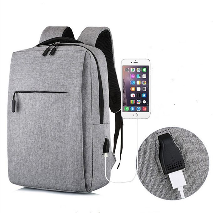 Sac à dos pour ordinateur portable sac multifonctionnel hommes sac cartable  sac d'école sac de voyage avec interface USB