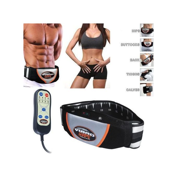 Vibro Shape Ceinture Abdominale Amincissante Vibrante et Massante avec effet Sauna Prix pas cher Jumia SN