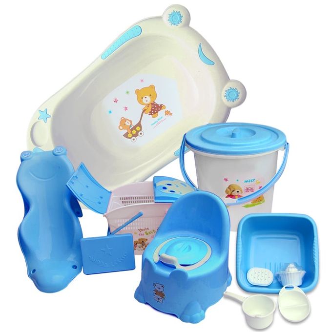 Generic Pack Bebe Seau Baignoire Bac A Laver Pot De Chambre Et Panier A Linge Prix Pas Cher Jumia Sn