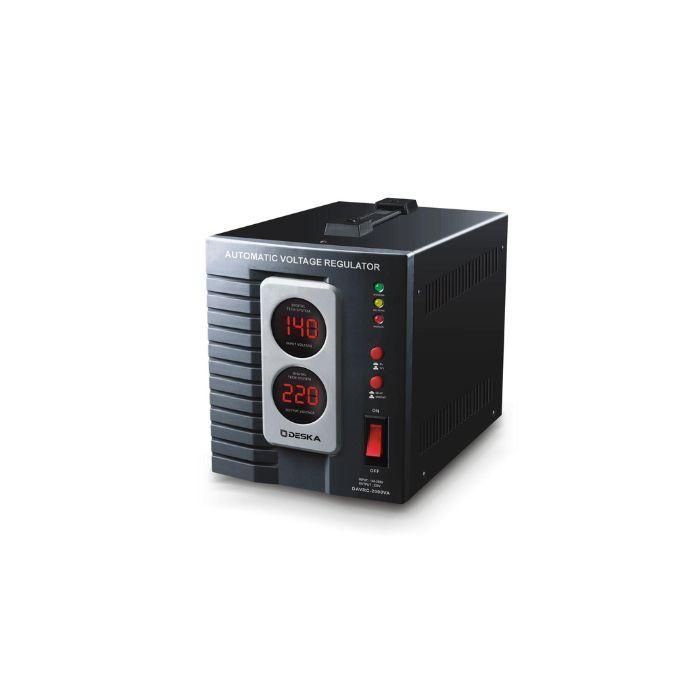 Deska Régulateur De Tension 1500VA - Noir