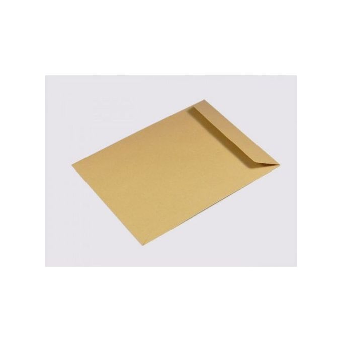 Enveloppe Kraft Kaki A4 - 100 g - paquet de 25 pièces - Fourniture