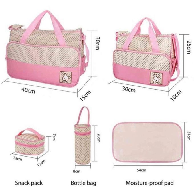 Generic Sac bebe,Ensemble de sacs à couches, 4 pièces, Collections de  points, sac de maternité à l'hôpital avec bébé, sac de voyage de grande  capacité pour maman et bébé - Prix pas cher