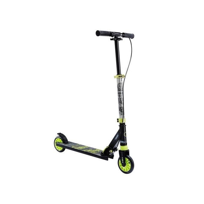 Oxelo Trottinette Enfant Mid5 Avec Frein Au Guidon Et Suspension Noire Verte By Decathlon Prix Pas Cher Jumia Sn