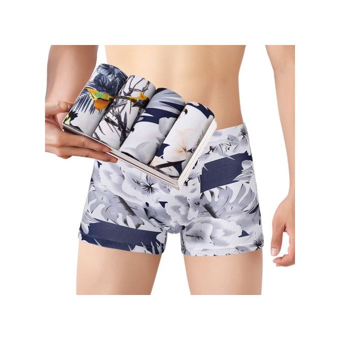 Fashion 4Pcs Hommes Respirant Confortable Stretch Calecons En Coton Prix pas cher Jumia SN