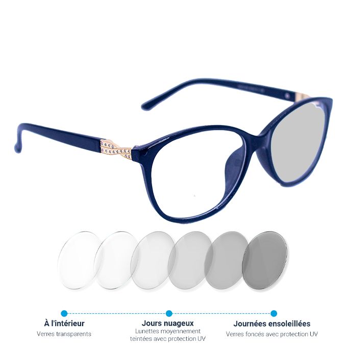 Generic Lunettes photogray anti reflet Femme Prix pas cher