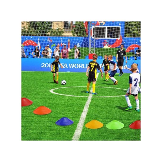 Cônes D'entraînement De Football 10 Pièces, Disques D'entraînement  D'agilité De Vitesse, Cônes Circulaires, Idéaux Pour La Pratique Du Football,  Du Basket-ball Et Du Rugby, Mode en ligne