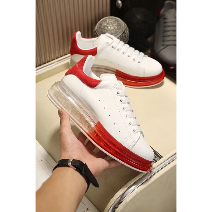 basket rouge homme