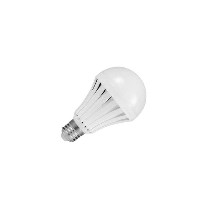 Led Ampoule LED DE SECOURS 7W- RECHARGEABLE ET ÉCONOMIQUE - Blanc - Prix  pas cher