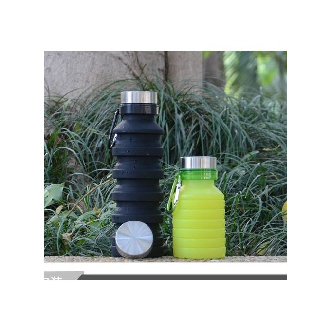 Generic Bouteille D'eau Pliable De 500 Ml Pour Les Voyages Et Le Sport -  Prix pas cher