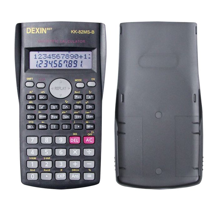 Calculatrice scientifique multifonction pour étudiants,affichage à 2  lignes,82MS-A Portable pour l'enseignement des mathématiques,nouveau - Type  Latest style