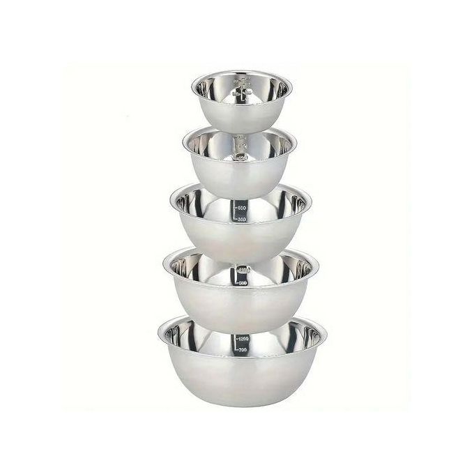 Bol Mélangeur Cuisine Bol Mélangeur KitchenAid En Inox 5QT - Compatible Classic 4.5QT Et Artisan 5QT - Poignée, Lavable Au Lave-vaisselle - Acier Inoxydable 304 Accessoire Batteur KitchenAid