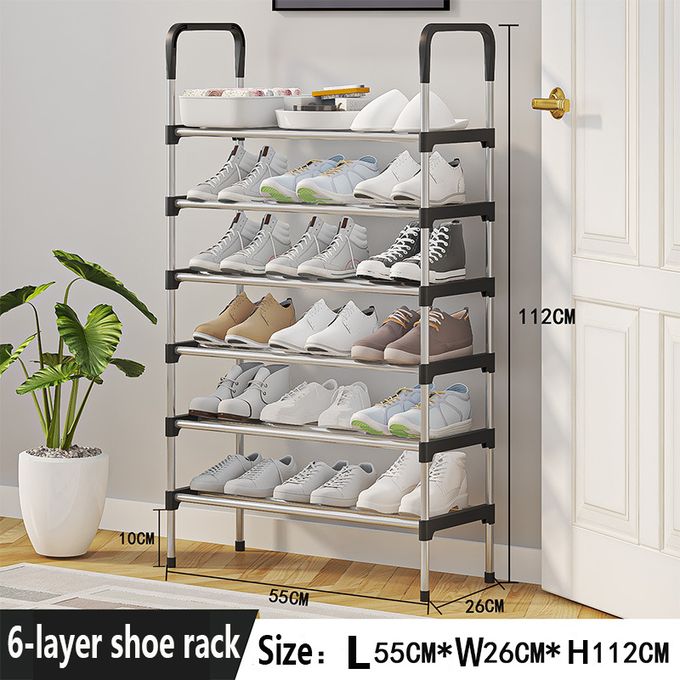 organisateurs de chaussures - Étagère Sneaker 6 pcs - étagère à