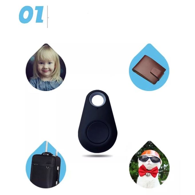 Capteur intelligent sans fil Bluetooth 4.0, traceur de porte-clé pour  enfants, localisateur GPS, système d'alarme Anti-perte Itag - AliExpress
