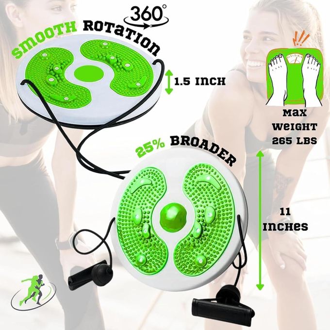 Disque De Torsion / Planche D'équilibre – Massage Pieds Et Exercice Abdos – CG M17