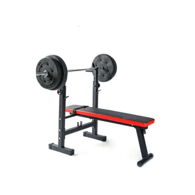 Banc de musculation Fitness pliable complet + barre de 25kg, DakarDiscount, Dakar