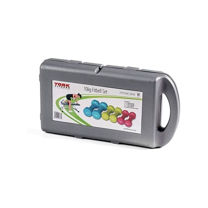 York fitness 10kg fitbell set online