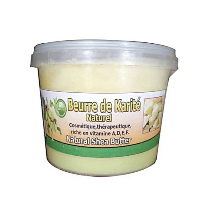 Beurre de karité bio 1 kg Brut Biologique Sénégal oriental en seau