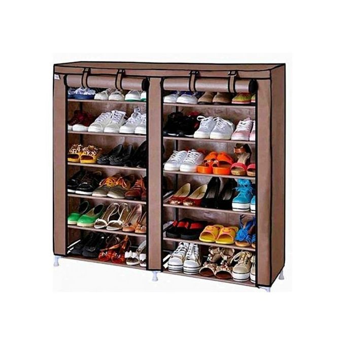Other Armoire De Rangement Chaussures 36 Paires Marron Prix Pas Cher Jumia Sn