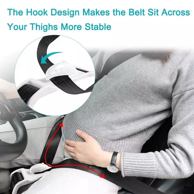 Generic Ajusteur Ceinture de sécurité voiture pour femme enceinte - Prix  pas cher