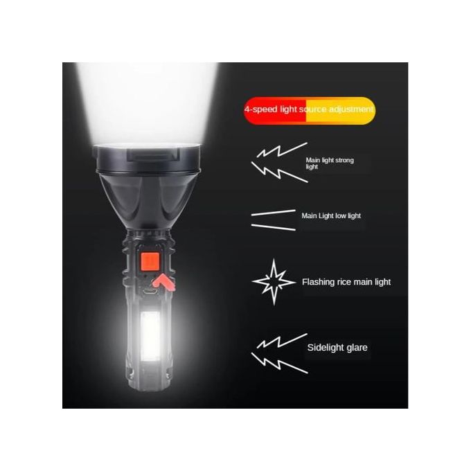 Lampe De Poche Lampe De Poche BL-830 Led 2000 Lumen 3 Modes