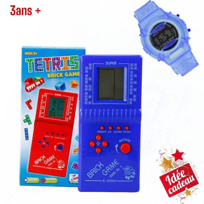 Generic Jeu électronique Tetris - Brick Game - 9999 Jeux En 1