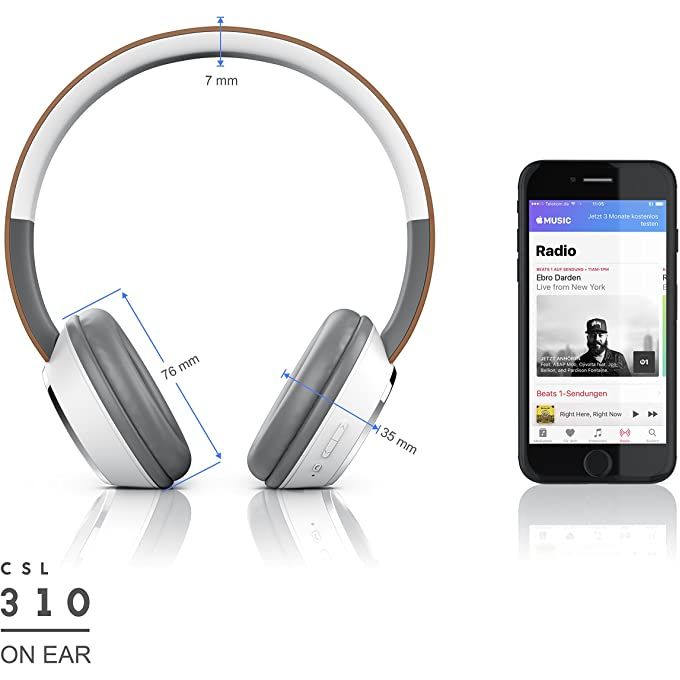 CSL - Casque Bluetooth avec Micro sans Fil - DJOBI