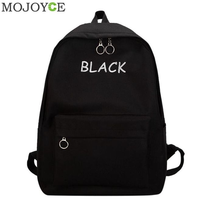 Generic Sac à dos d'école BLACK - Noir - Prix pas cher | Jumia SN