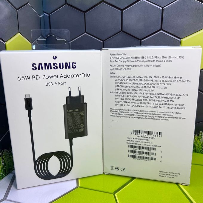 Chargeur Samsung 25W PD Adapter USB-C to USB-C Cable - Mermoz