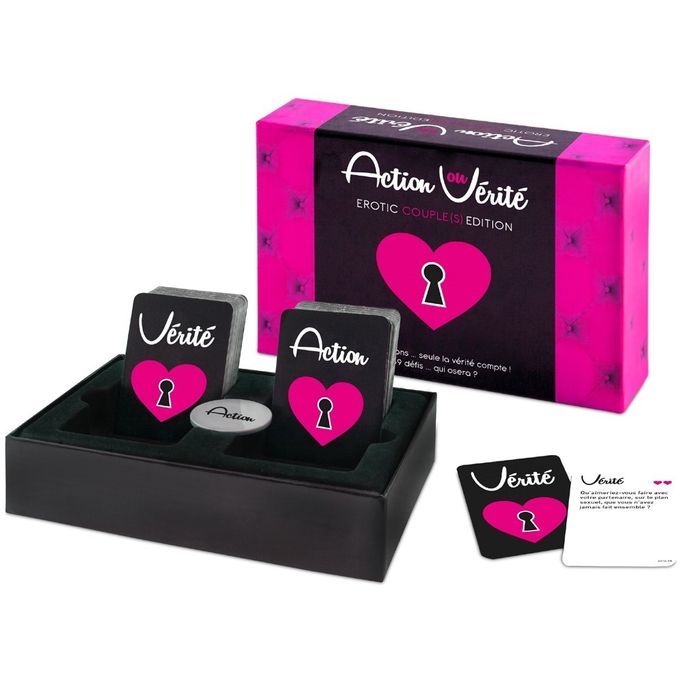 Other Jeu Action ou Vérité Érotique pour Couple Édition Française