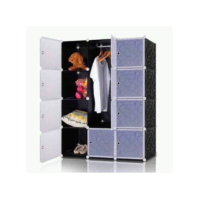 Generic Armoire Penderie Portable Cube Montable Et Demontable