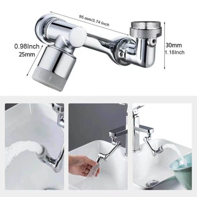 Aérateurs pour Robinet avec 360 Degrés Grand Angle Swivel Faucet