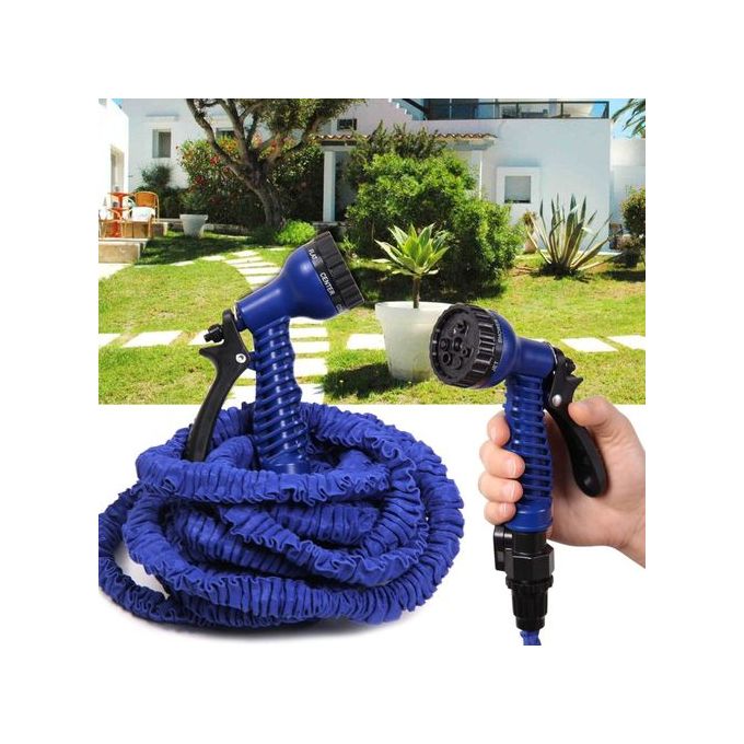 Magic Hose15 m/ 50ft 15 m/ 50ft + Pistolet à Eau 7 jets + Embout