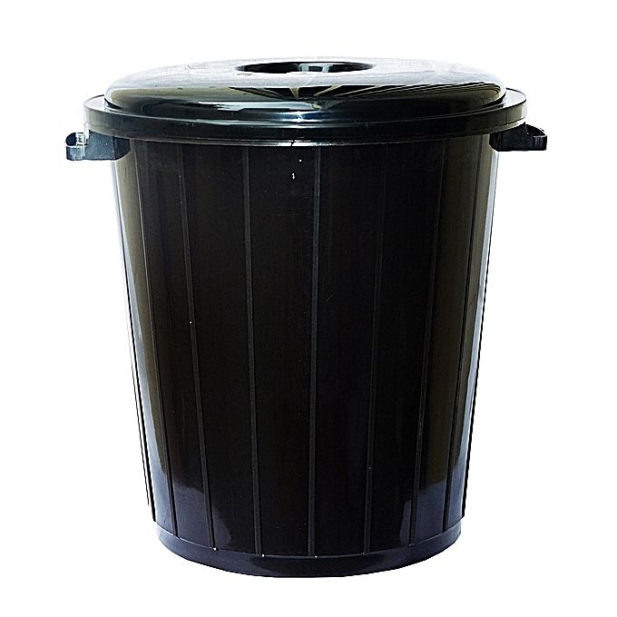 White Label Poubelle De Maison Plastique 50 Litres Noir Prix Pas Cher Jumia Sn