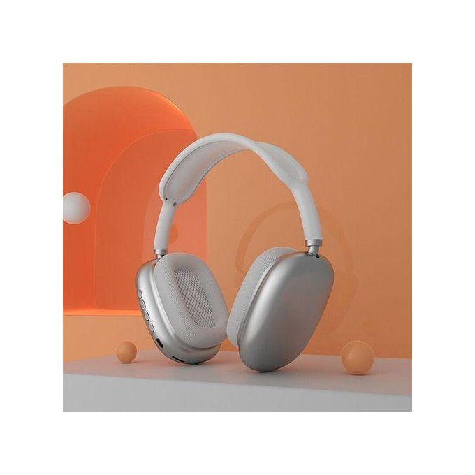 Generic Casque Bluetooth Sans Fil P9,Casque Antibruit Avec Micro,Casque  Stéréo,Casque De Jeu De Sport-Blanc - Prix pas cher