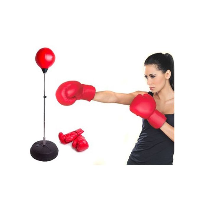 Punchingball Kit d'entraînement de boxe pour adulte avec gants de boxe et  support réglable Hauteur 120-150 cm Rouge : : Sports et Loisirs