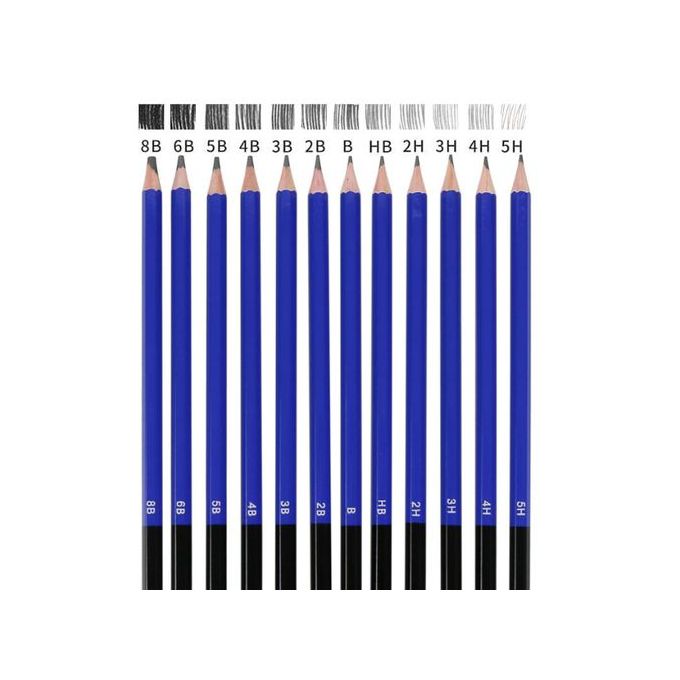 Generic 33PCS Ensemble de crayons à croquis de dessin professionnel - Prix  pas cher