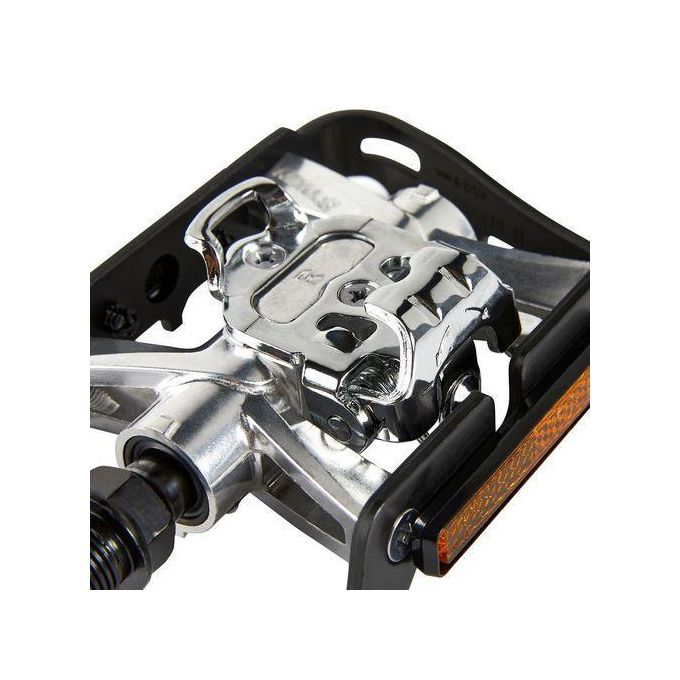 Paire De Pédales Semi-automatiques Rockrider MTB 500 Pour VTT - Neuves