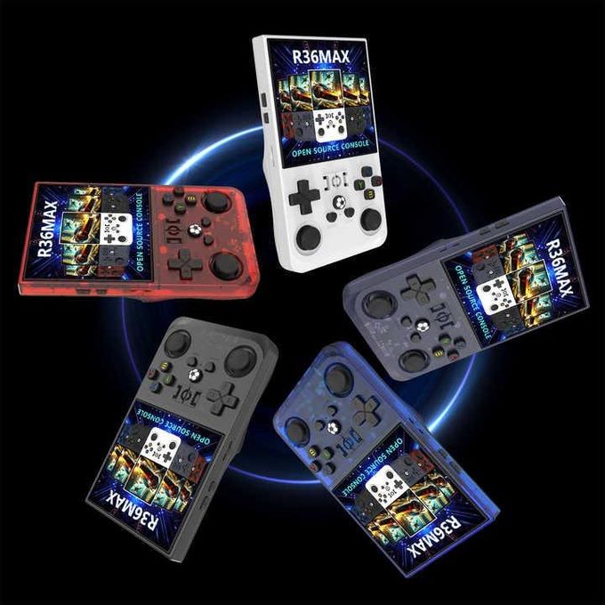 Generic Console de jeu portable YMX R36 Max, écran de 4