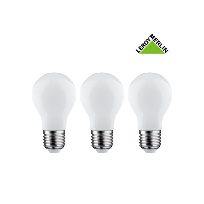 Ampoule LED 5W E27 A60 230lm 320° (23W) Ø60 - Blanc Très Chaud 1800K