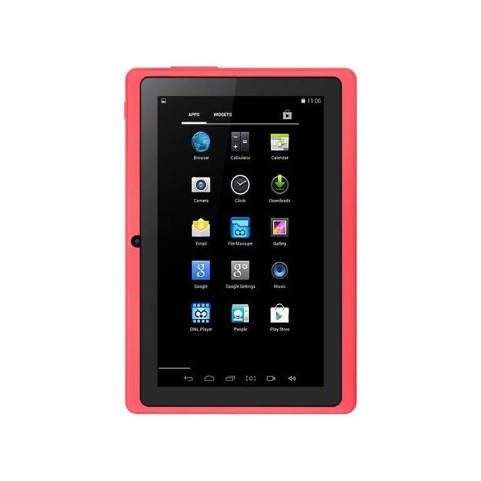 Modio Tablette antichoc - Ecran 7 - RAM 1 Go - ROM 16 Go - Caméra 0.3 Mp -  noir - Prix pas cher